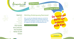 Desktop Screenshot of kinderopvangroermond.nl